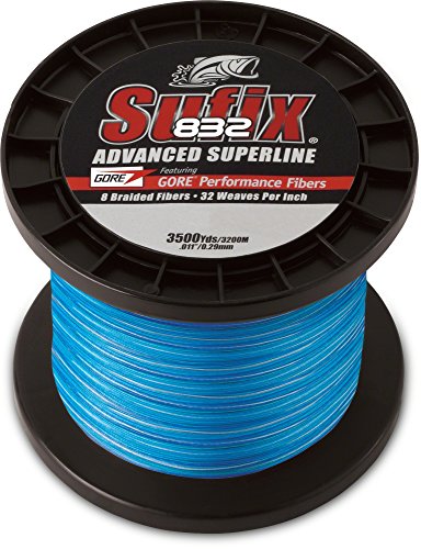 Sufix 832 Braid 40 Lb Coastal 660-440CC: 832 Braid 40 Lb Coastal Camo, One Size