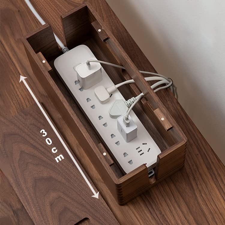 Kabelmanagement Box Desktop-Kabel-Aufbewahrungsbox, leichte Katze, Router-Rack, Set-Top-Box, Reihensteckdose, Kabelmanagementbox Kabelbox