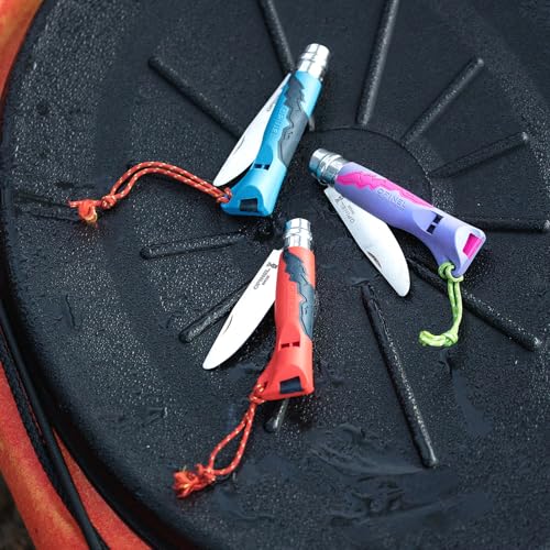 Opinel Kindermesser 254448 N° 07 Outdoor Junior Violett 4