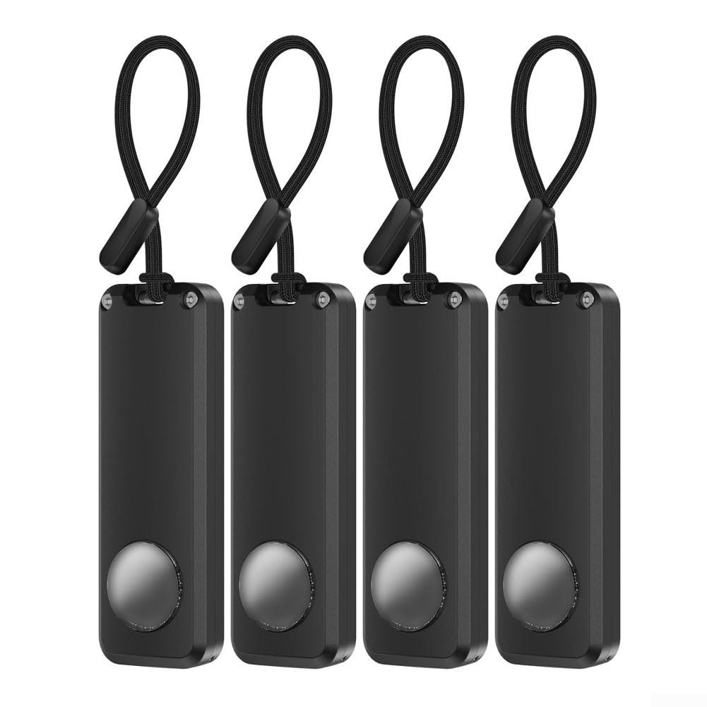 Boîtier étanche AirTag IPX7 antichoc étui de protection longue durée de vie à piles AA noir