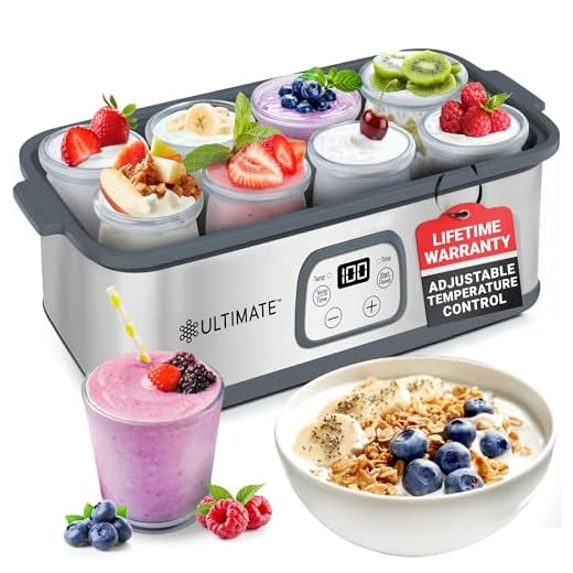 Probiotic Yogurt Maker with Temperature Control