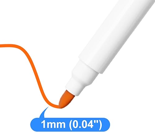 Miniatura 8 de Planificador de comidas de acrílico, tablero magnético de menú para cocina, refrigerador francés con 6 marcadores, calendario semanal transparente,