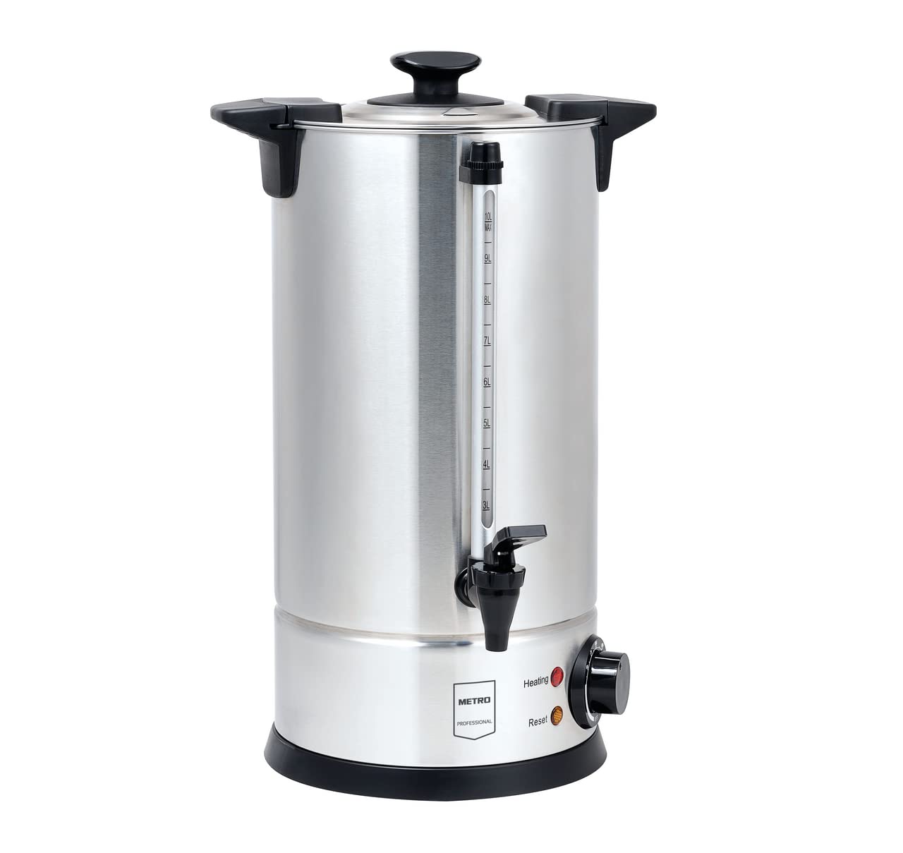 METRO Professional Bouilloire/distributeur de vin chaud GWB1006, acier inoxydable, 6 L, 1300 W