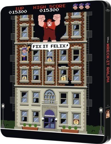 Wreck-It Ralph Exclusive Steelbook [Blu-Ray Disney] NEW [Blu-ray]