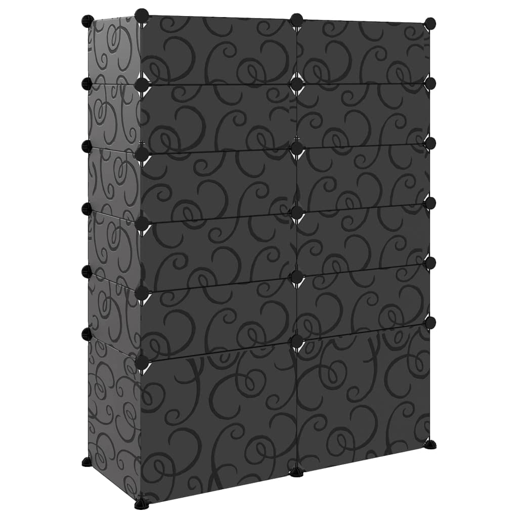 Estantería para zapatos genérica, 94 x 37 x 125 cm, armario de almacenamiento de PP con marco de acero, armario para zapatos, fácil de montar, gran espacio para hogar, dormitorio y oficina