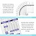 600 Time Cards Includes 2 Replacement Ink Ribbons for HN4000 Employee Time Clocks – Compatible with uPunch HN4000,HN2000, HN2500, HN4500 – Pre-Punched, Cards Numbered 1–50,
