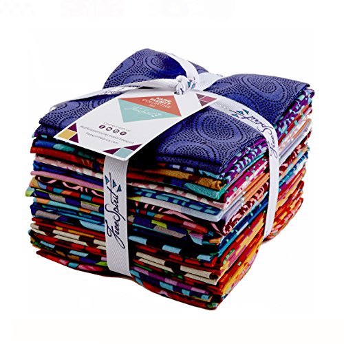 Freespirit Mystery Kaffe Fassett Fat Quarter 20 Pcs. Multi Multi