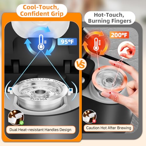 Image of 4 Pack Reusable K Cups for Keurig 1.0, not 2.0 Coffee Machine, All Stainless Steel Coffee Filter Pods for Keurig with Dosing Funnel and Cleaning Brush, No Seal Gasket, Non Plastic, Heat Safe