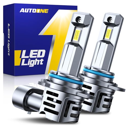 Image of AUTOONE 9012 HIR2 Fog Bulb, 1200% Brighter 9012 Bulb, 3 Min Quick Install, No Flicker, 20 Years Lifespan
