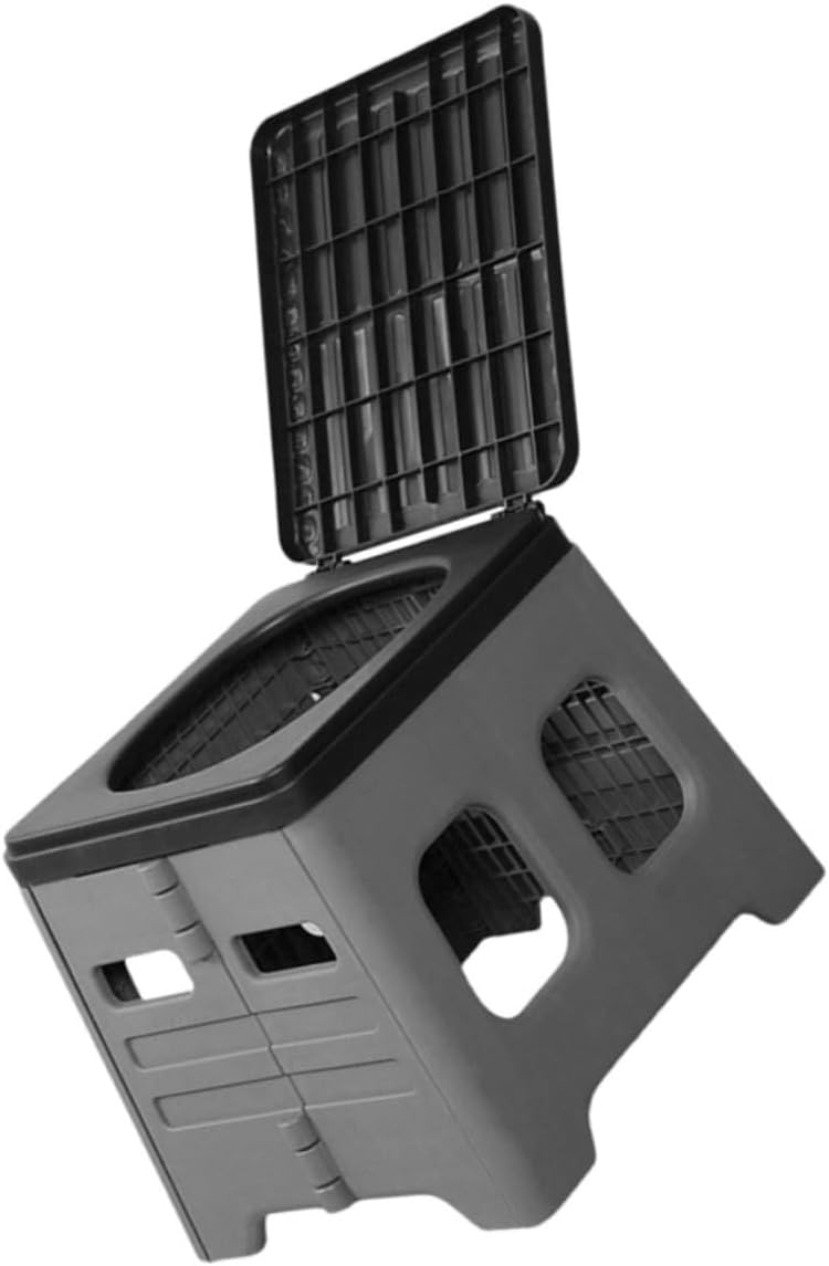 Sosoport Portable Folding Car Toilet Emergency Camping Potty Adult Outdoor Stool