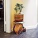 WELLAND Natural Cedar Stump Stool, 14