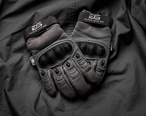 Glove Station - Cold Weather Tactical Shooting Gloves For Men And Woman With Touchscreen Fingers - Durable And Comfortable Hand-Gear For Shooting And Hunting #TOP1