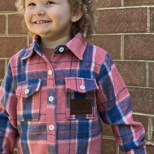 Personalized Cozy Soft Flannels - Thick, Warm, & Snuggly Jacket - Baby, Toddler, Kids, Boys, Girls2