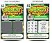 6 Pack - Pregnancy Announcement Lottery Scratch-Off Tickets | 4x6 Authentic Looking | Great for Baby Announcements | Perfect for Pregnancy Announcement for Grandparents, Future Dad, or Friends!