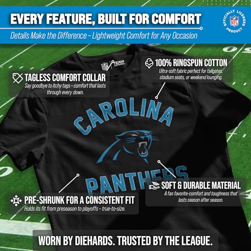 Image of NFL Gameday Cotton Blend T-Shirt for Men and Women - Licensed
