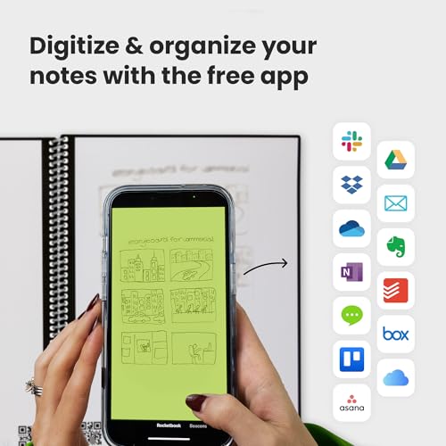 Rocketbook Fusion Reusable Planner (Letter, 7 Templates, Cloud Sync) — view 8