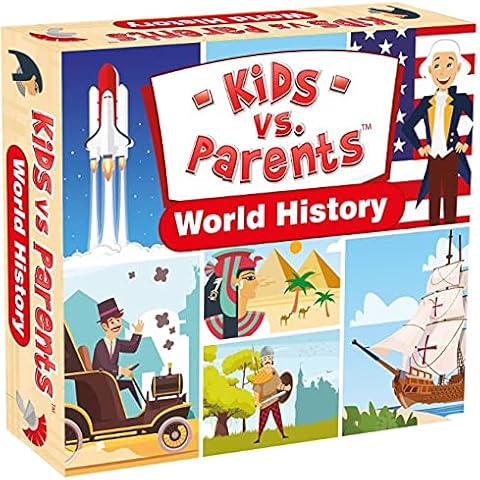 World History Quiz Board Game Educational Games Trivia Games Cover