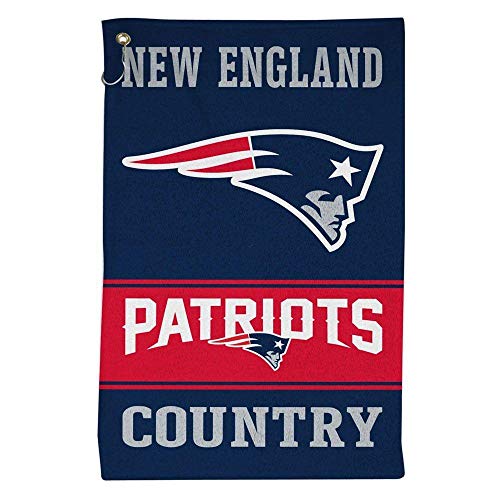 Serviette de sport New England Patriots pour éliminer la transpiration en salle
