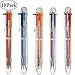 Produktbild 10 Stück Mehrfarbige Kugelschreiber, Ouinne 6-in-1 Retractable Rollerball Multicolor Stifte Kugelschreiber Office School Supplies