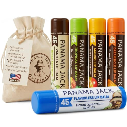 Panama Jack Sunscreen Lip Balm SPF 45 Broad...