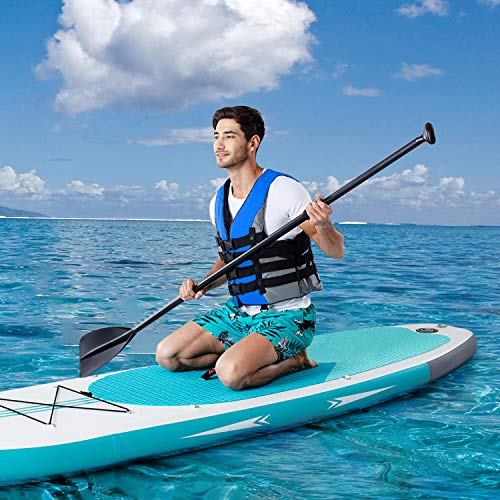 XGEAR Adult USCG Life Jacket Vest Water Sports (Blue, XL)