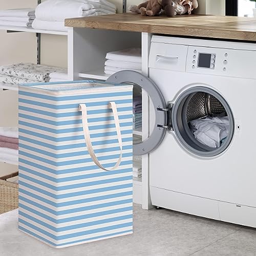 Panier à linge imperméable et pliable avec poignées de transport