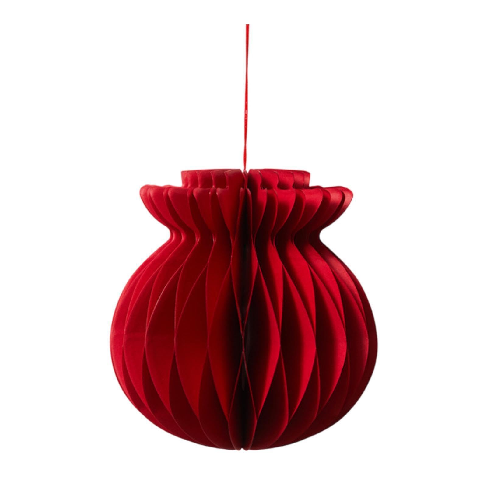 CYDZSRA Red Paper Lantern Is For Enhancing Festive Atmosphere Of New Year Celebratory Red Paper Lantern Decorative Piece For Indoor Gatherings During Chinese, Type E