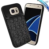 funda cargador galaxy s7 ⏩Añade mayor potencia sin aumentar su tamaño. El estuche de la batería Samsung Galaxy s7 es conveniente para que lo lleves a cualquier lugar y no sientas ninguna carga. Ésta cubierta de batería recargable de Galaxy s7, diseñada con 2 en 1 para una fácil instalación y desinstalación, las 4 luces LED le permiten saber cuánta energía hay disponible.