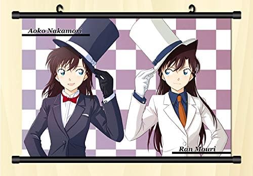 Amazon Coskore タペストリー 名探偵コナン 江戸川 コナン 工藤 新一 くどう しんいち 毛利 蘭 灰原 哀 同人 装飾 壁掛け 部屋飾 りポスター 掛ける絵 巻物 軸物 アニメ おしゃれ 萌え 90cmx60cm アニメ 萌えグッズ 通販