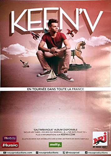 Keen'V - Saltimbanque Tournée 2014 - 40X60 Cm Affiche / Poster