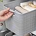 DODUOS 3 pcs Cesta de Almacenamiento de Plástico Organizador de Cestas Canasta...