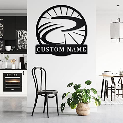 Letrero metálico boomerang personalizado Letrero metálico de pared Boomerang Regalo Boomerang Sport miniatura 2