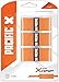 Pacific Overgrip XTR Grip 3er - Mango de Raqueta de Tenis, Color Naranja, Talla Standard