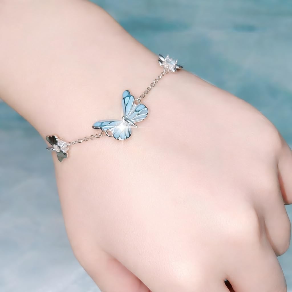 Luminous Butterfly Bracelet for Women Glow in Dark Butterfly Bracelets