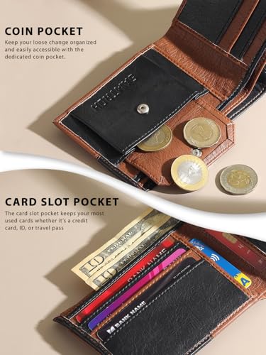 Image of SAMTROH PU Leather Wallet for Men