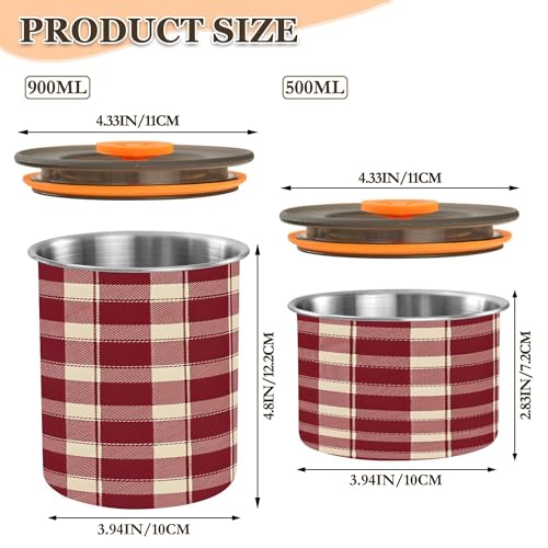 Contenedor hermético para café Kigai acero inoxidable 30 oz miniatura 3
