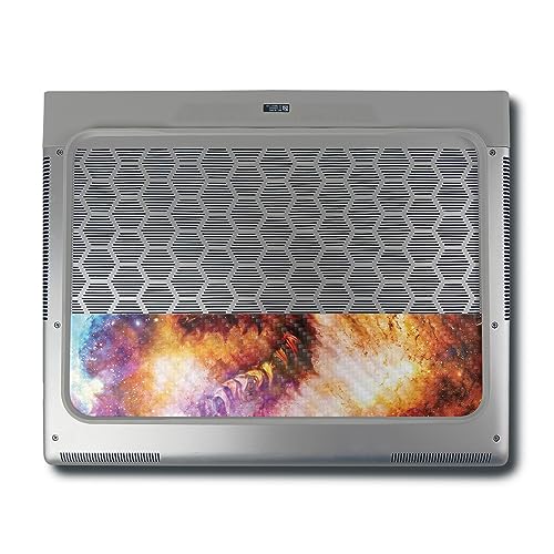 Image of MightySkins Carbon Fiber Skin Compatible With Alienware X16 R1 (2023) Full Wrap Kit - Dragon Nebula | Protective, Durable Textured Carbon Fiber Finish | Easy To Apply & Change Styles | Made in the USA