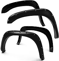Tyger Auto TG-FF8D4078 Fine-Textured Paintable Fender Flares for 2002-2008 Dodge Ram 1500 & 2003-2009 2500/3500 - Bolt-On 4pc Set