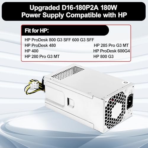 Fuente de alimentación LXun 180W modelo D16-180P2A compatible HP miniatura 2