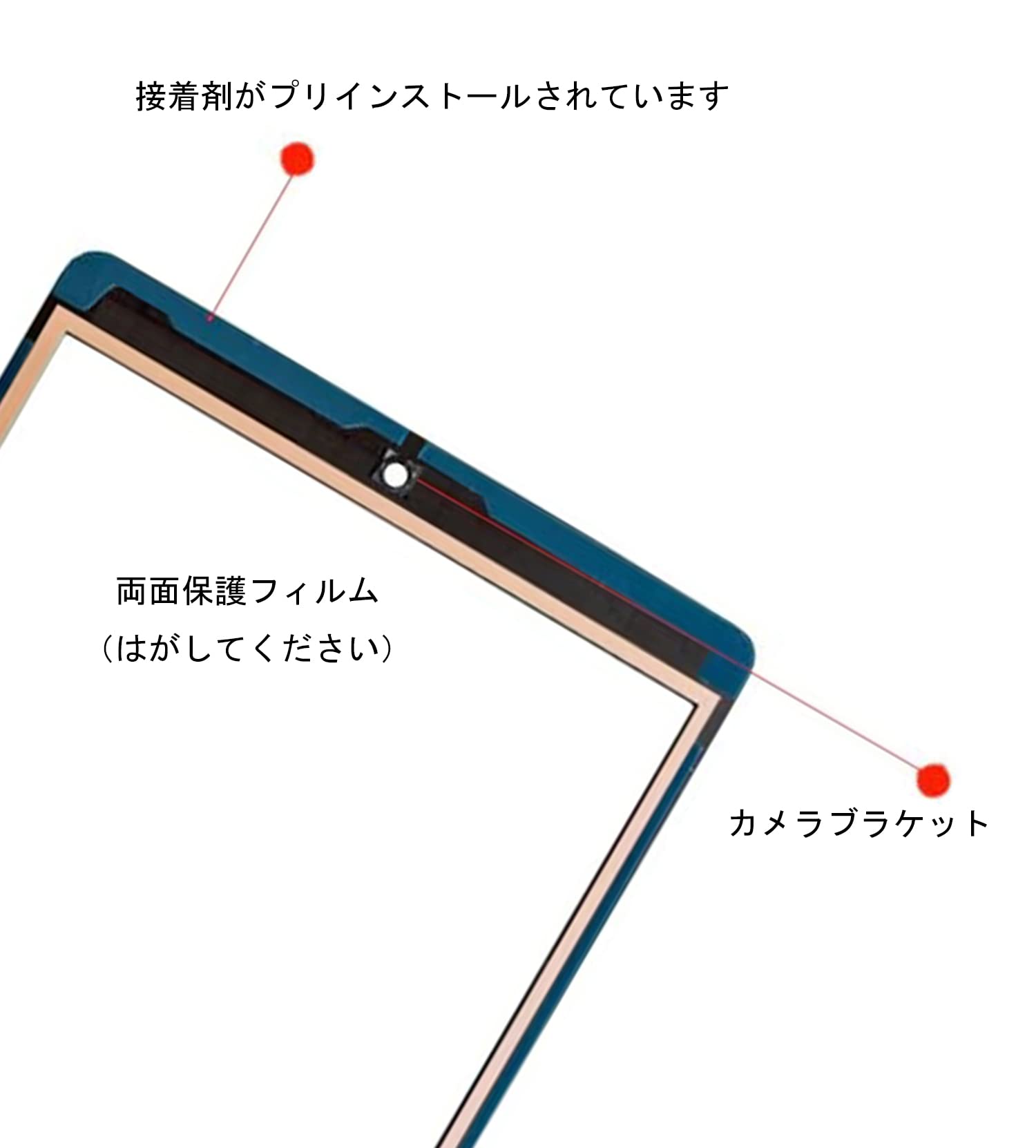Amazon.co.jp: TPhaelay ブラック タッチスクリーン 交換品Ipad 9 第9