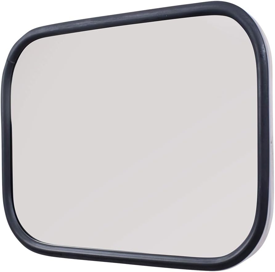 Brock Replacement Set Universal Tow Side Mirrors 7.5 x 10.5 Camper Style Trailer Towing Stainless Steel Housing Compatible with 78-86 GM Pickup Truck 998905