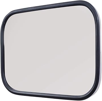Brock Replacement Set Universal Tow Side Mirrors 7.5 x 10.5 Camper Style Trailer Towing Stainless Steel Housing Compatible with 78-86 GM Pickup Truck 998905