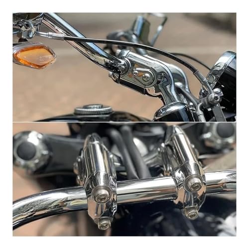 Elevadores manillar R18 Classic accesorios aluminio para motocicleta 3