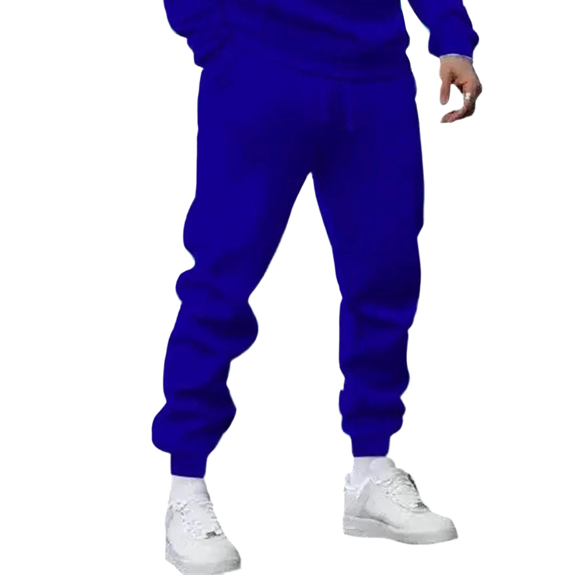 Completo felpa con cappuccio e pantaloni della tuta da uomo, tuta da uomo in pile con cappuccio, 2 pezzi, caldo completo sportivo felpa e pantaloni della