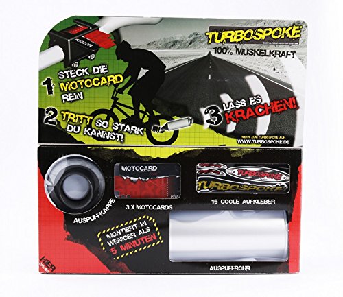 Turbospoke Bicycle Exhaust System - Thumbnail 3