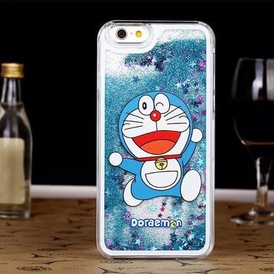 iPhone 5S Case, iPhone 5 Case, Bingomax iPhone 5s Stylish Glitter Clear Cute Case Transparent See Through with Design for iPhone 5S iPhone 5 - Blue