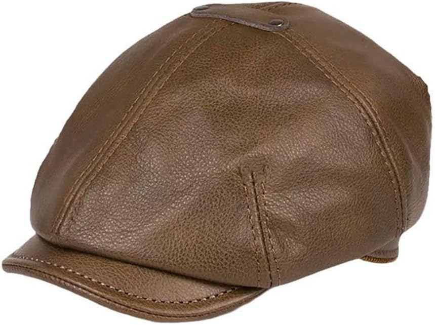 [GFHSKPOK] 冬メンズショートブリムフォワードベレー帽アウトドアアヒルタンキャップ暖かいラウンドトップペインターハット