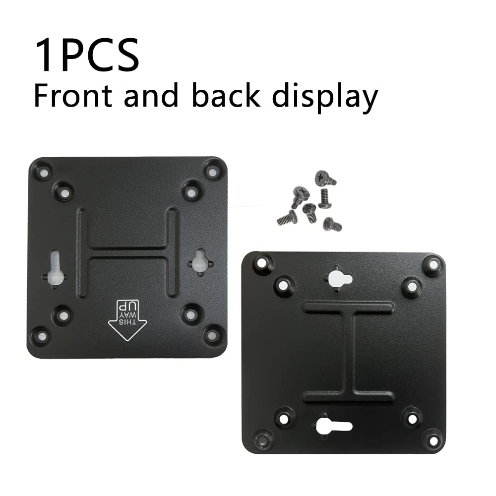 Piastra Di Montaggio VESA Per Intel NUC - Compatibile Con Modelli 4th-11th Generazione, 75x75/100x100mm