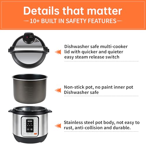 KINGBULL 12-in-1 Electric Pressure Cooker の商品画像 2