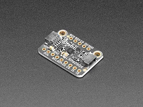 Accéléromètre et Gyroscope LSM6DSOX Adafruit - 6 DoF pour Projets DIY